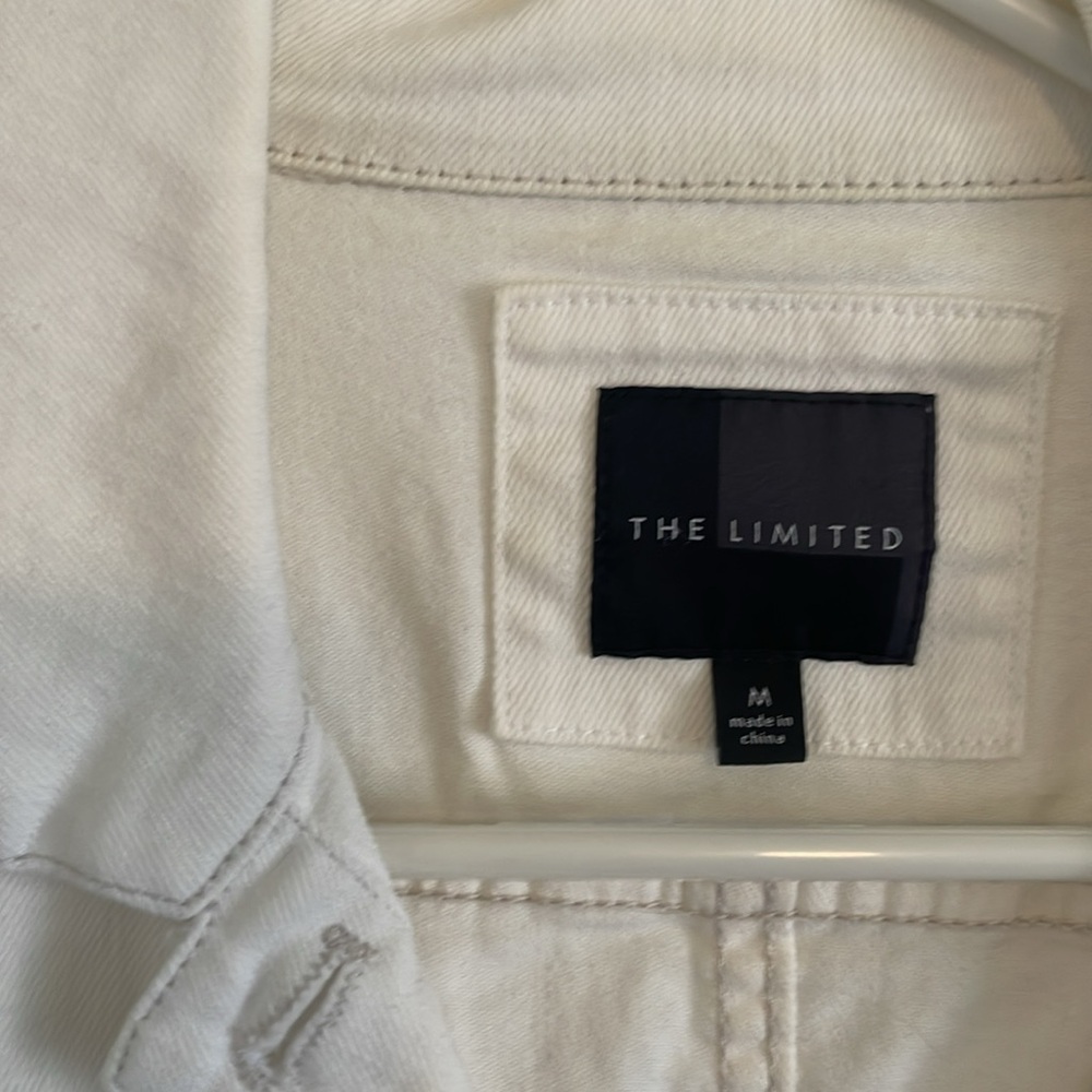 White Jean jacket - Picture 2 of 3